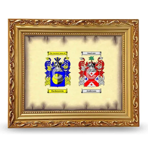 Anniversary Framed - Gold