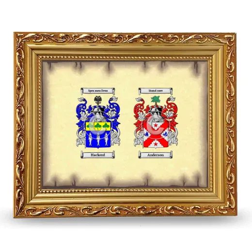 Anniversary Framed - Gold