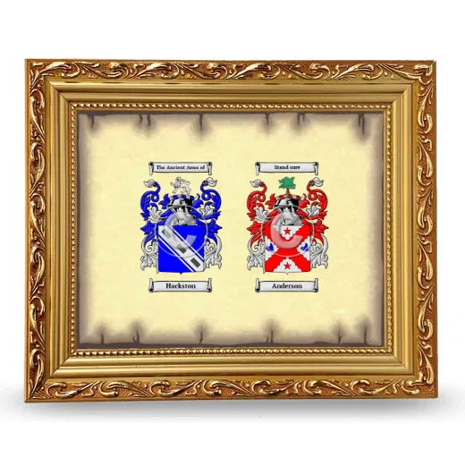 Anniversary Framed - Gold