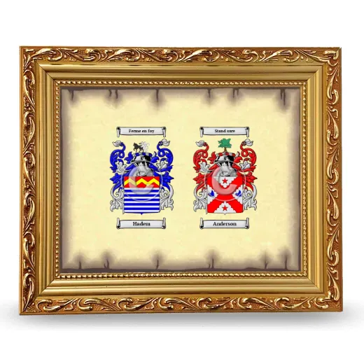 Anniversary Framed - Gold