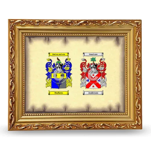 Anniversary Framed - Gold