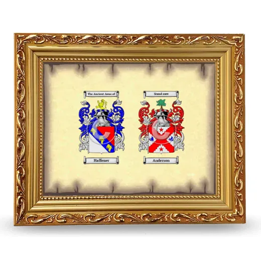 Anniversary Framed - Gold