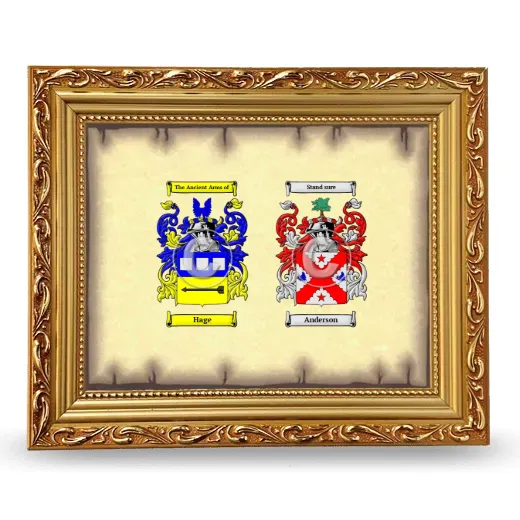 Anniversary Framed - Gold