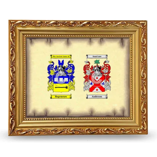 Anniversary Framed - Gold