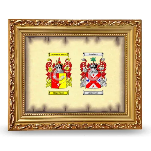 Anniversary Framed - Gold