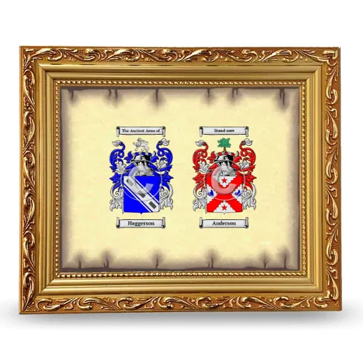 Anniversary Framed - Gold