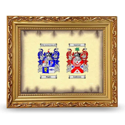 Anniversary Framed - Gold