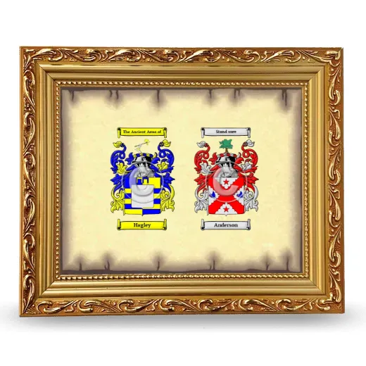 Anniversary Framed - Gold