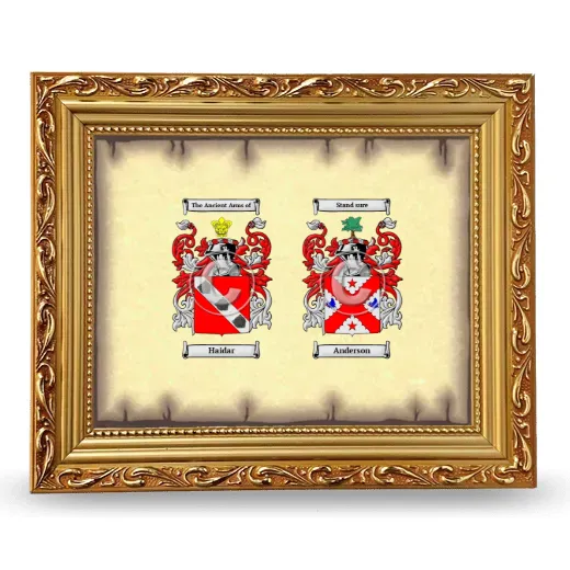 Anniversary Framed - Gold