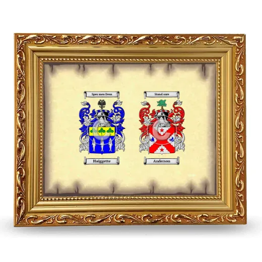 Anniversary Framed - Gold