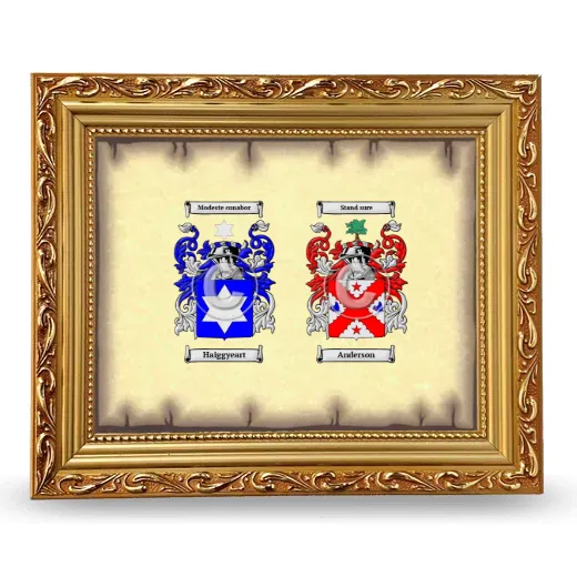 Anniversary Framed - Gold