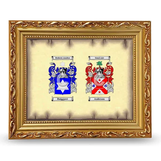 Anniversary Framed - Gold