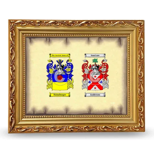 Anniversary Framed - Gold