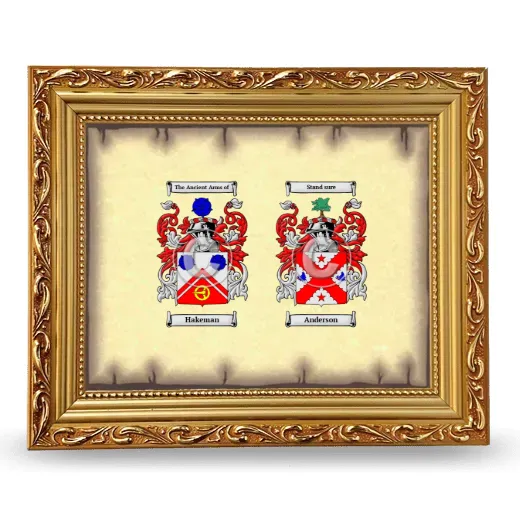 Anniversary Framed - Gold