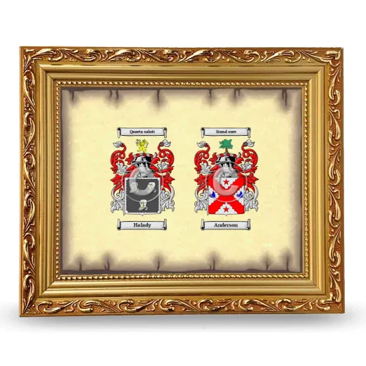 Anniversary Framed - Gold