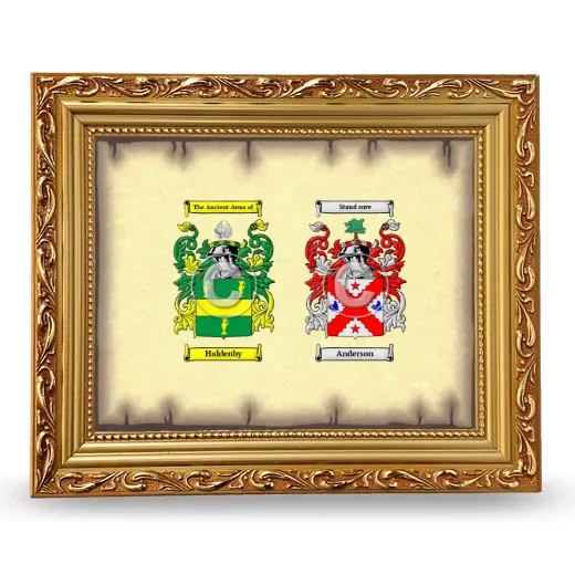 Anniversary Framed - Gold