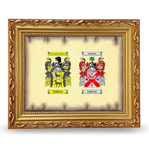 Anniversary Framed - Gold