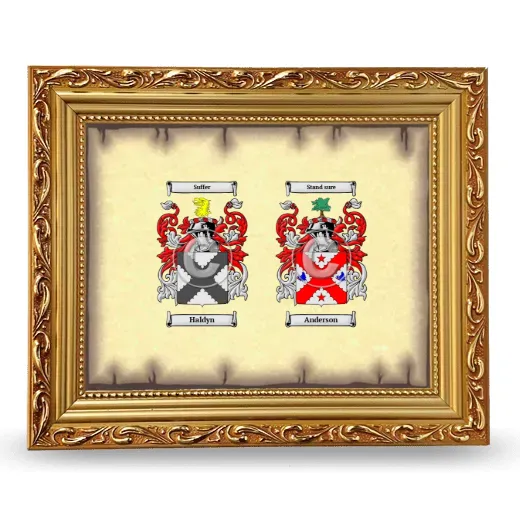 Anniversary Framed - Gold