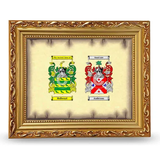 Anniversary Framed - Gold