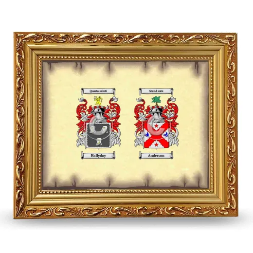 Anniversary Framed - Gold