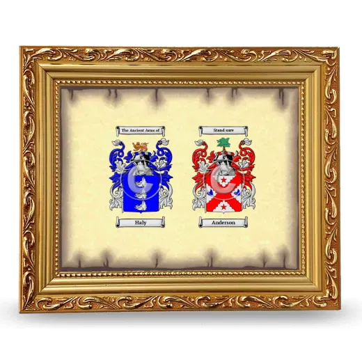 Anniversary Framed - Gold