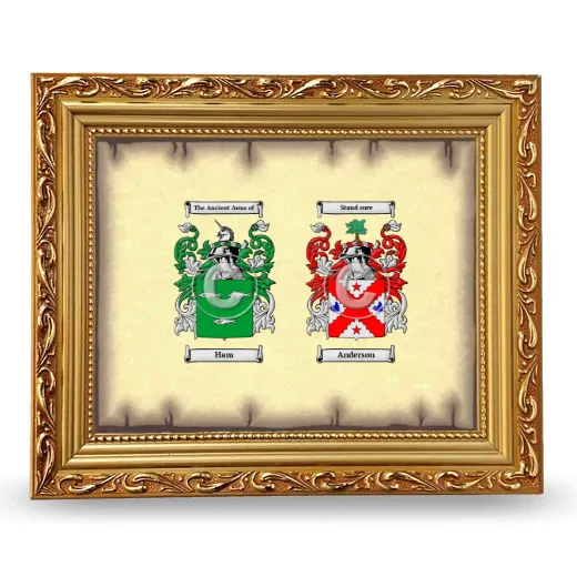 Anniversary Framed - Gold