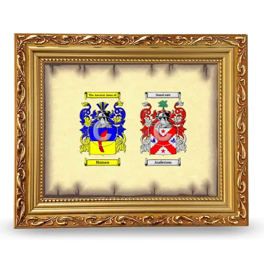 Anniversary Framed - Gold