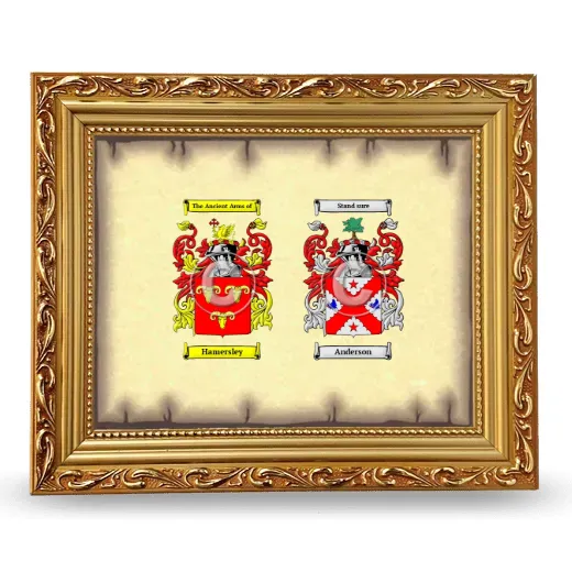 Anniversary Framed - Gold