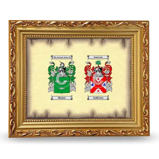 Anniversary Framed - Gold