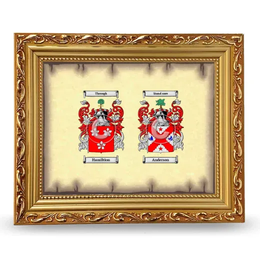 Anniversary Framed - Gold