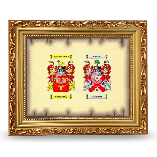 Anniversary Framed - Gold