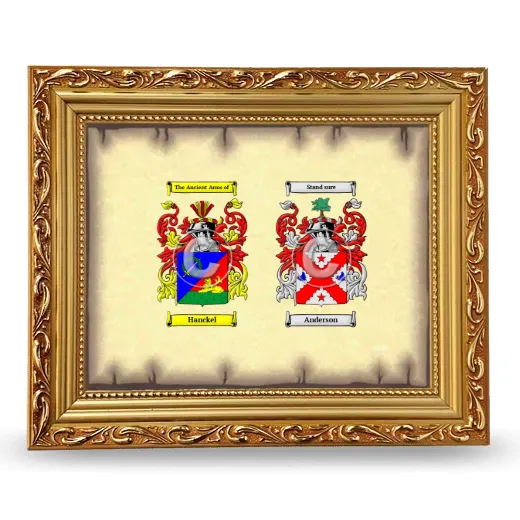 Anniversary Framed - Gold