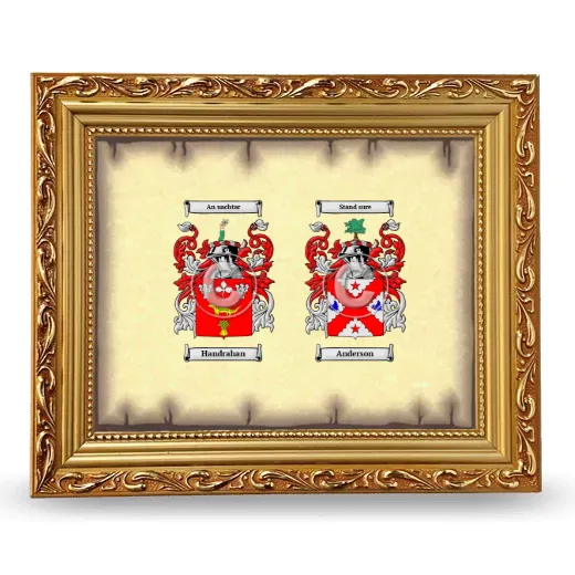 Anniversary Framed - Gold