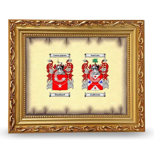 Anniversary Framed - Gold