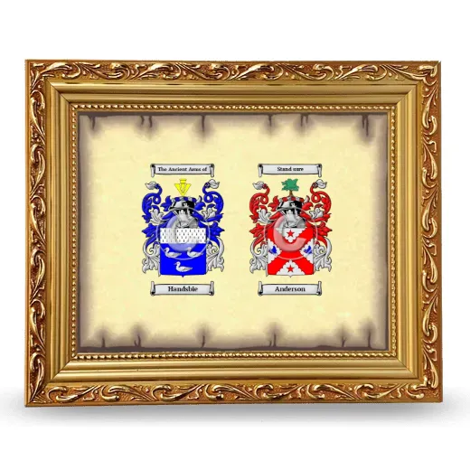 Anniversary Framed - Gold