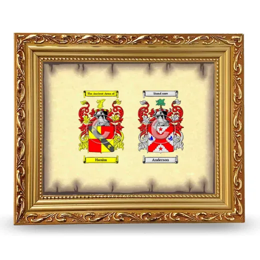 Anniversary Framed - Gold