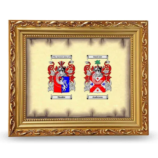 Anniversary Framed - Gold