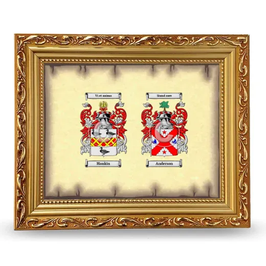 Anniversary Framed - Gold