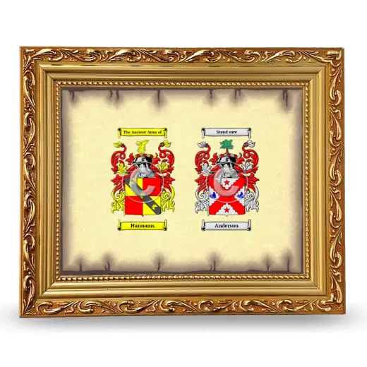 Anniversary Framed - Gold