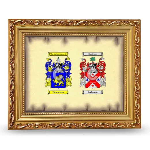 Anniversary Framed - Gold