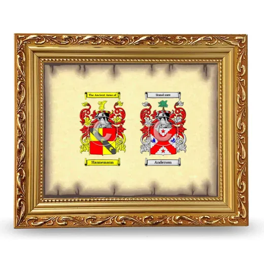 Anniversary Framed - Gold