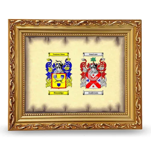 Anniversary Framed - Gold