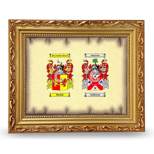 Anniversary Framed - Gold