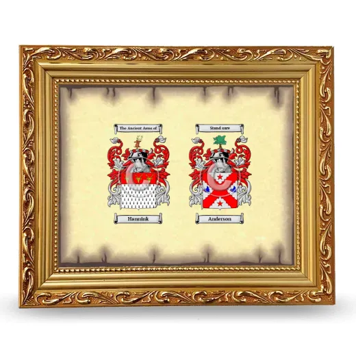 Anniversary Framed - Gold