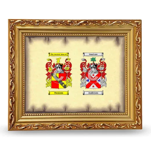 Anniversary Framed - Gold