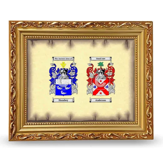 Anniversary Framed - Gold