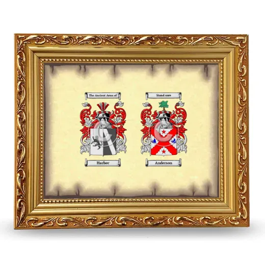 Anniversary Framed - Gold