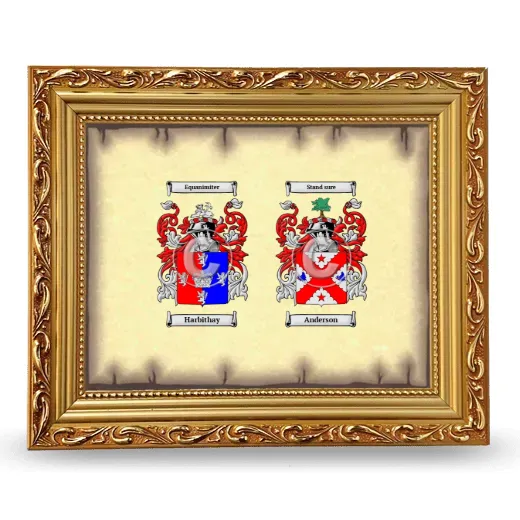 Anniversary Framed - Gold