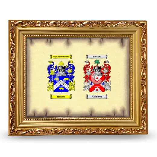 Anniversary Framed - Gold