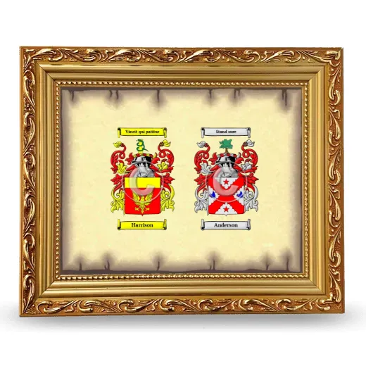 Anniversary Framed - Gold